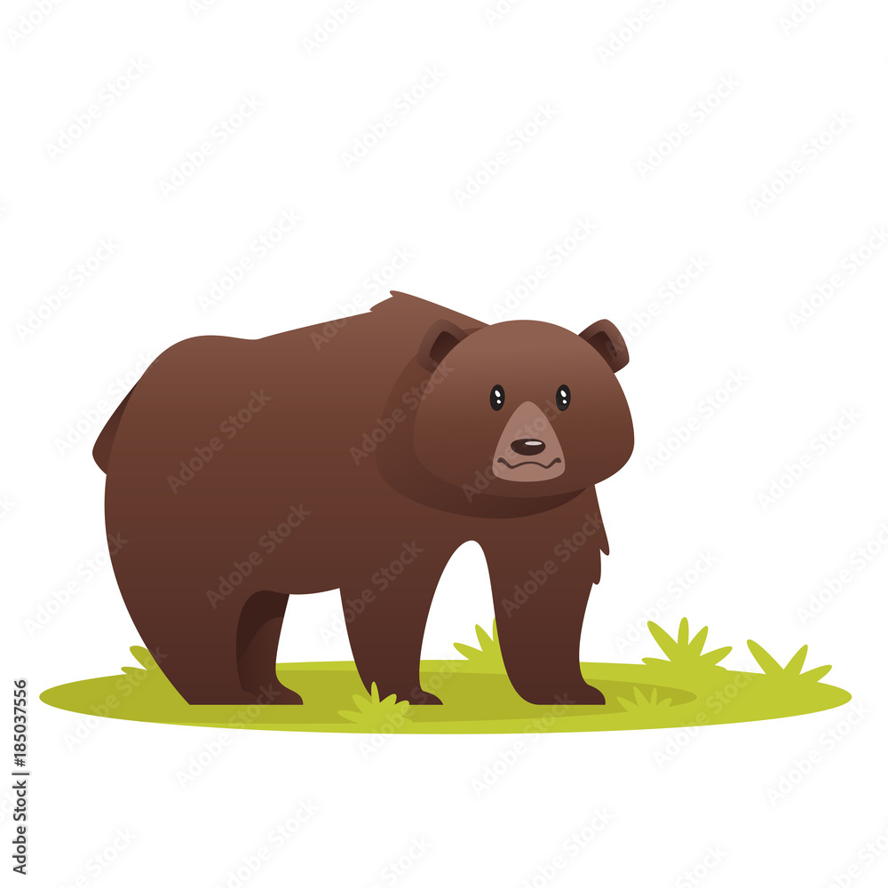 Obraz premium illustration of bear