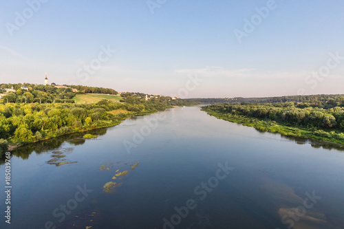 the Oka River in Kaluga, Russia