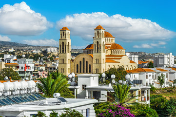 Fotobehang Cyprus Agioi Anargyroi kerk in Paphos  © romanevgenev