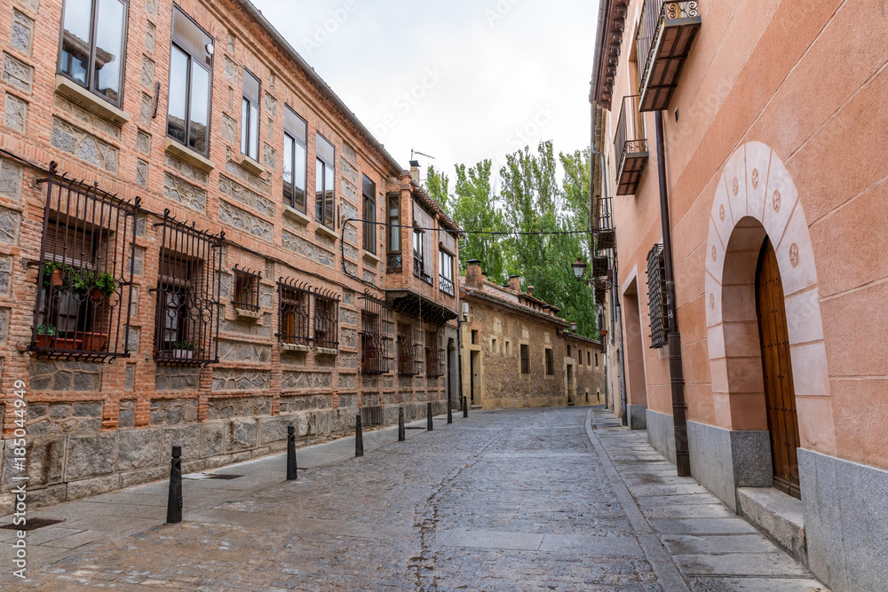 The old city of Segovia that contains a multitude of historic buildings both civil and religious