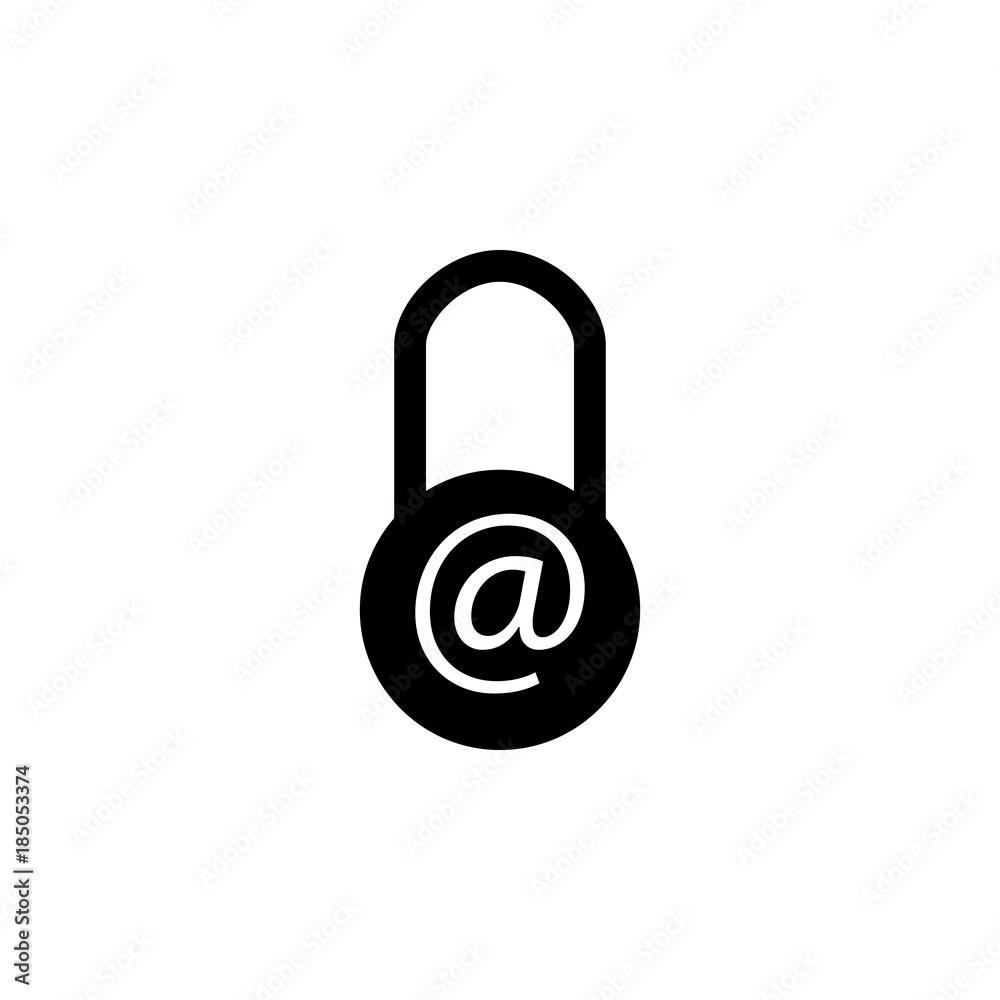 mail lock. Cyber security Icon. Premium quality graphic design. Signs, symbols collection, simple icon for websites, web design, mobile app mail lock. Cyber security Icon. Premium quality graphic design. Signs, symbols collection, simple icon for websites, web design, mobile app