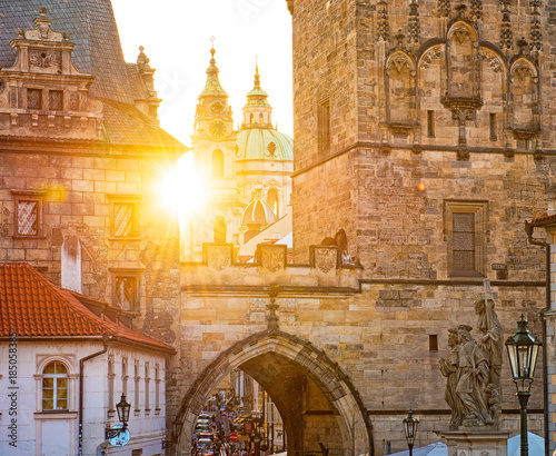Charles Bridge in Prague, Czech Republic