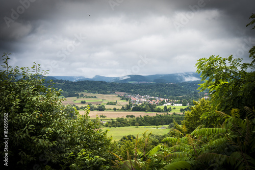 Blick über Bad Sooden Allendorf im Werra-Meißner Kreis