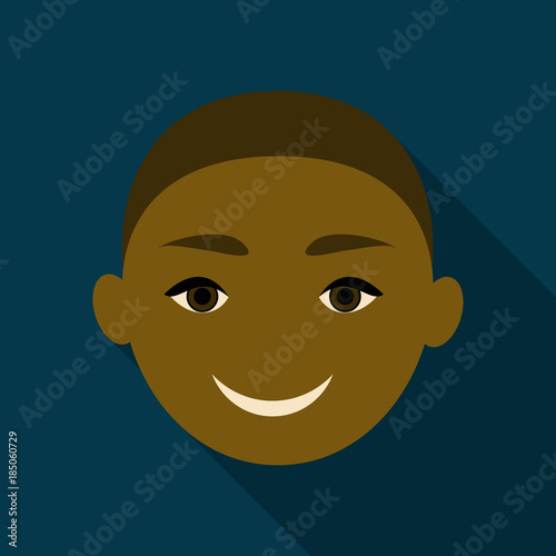 Indian man in traditional clothes. vector illustration