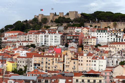 View of Lisbon, Portugal from the Santa Justa Lift