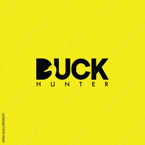 Duck Logo Vector Template Design