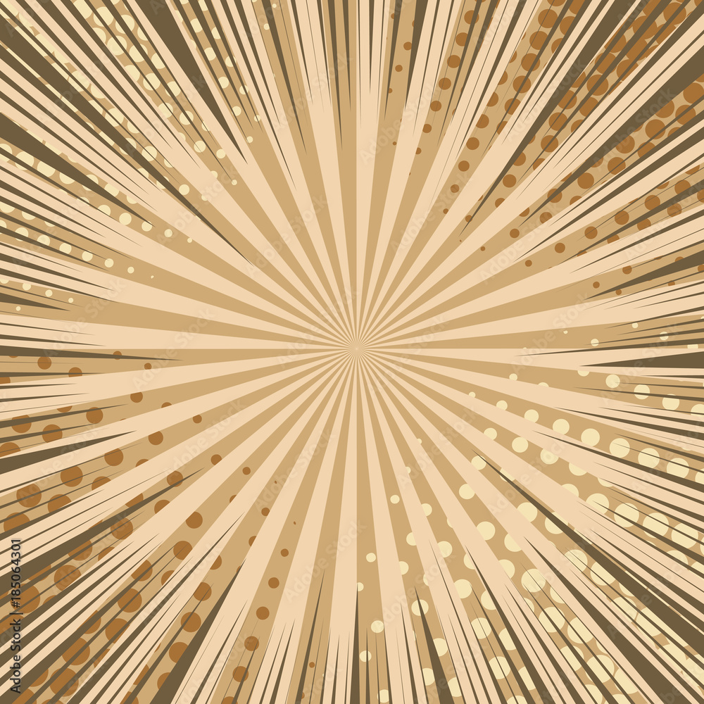 Obraz premium Comic book blank background