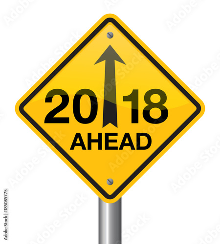 Wallpaper Mural Vector illustration of road sign 2018. Torontodigital.ca