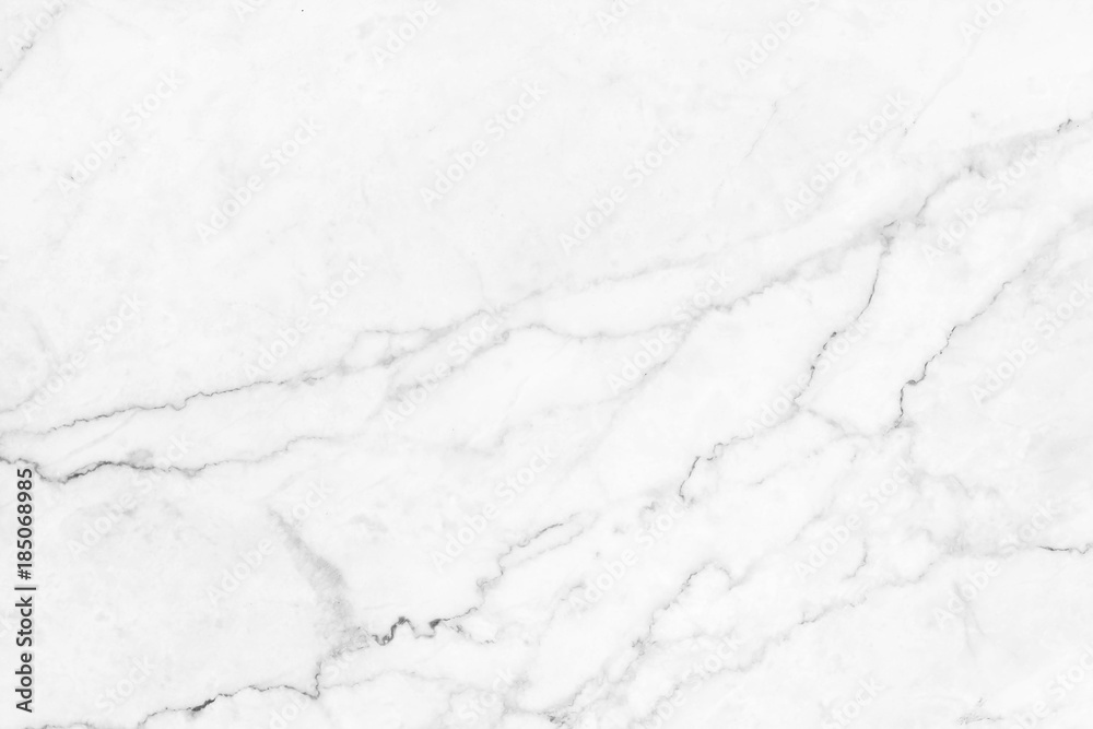 White marble texture background.