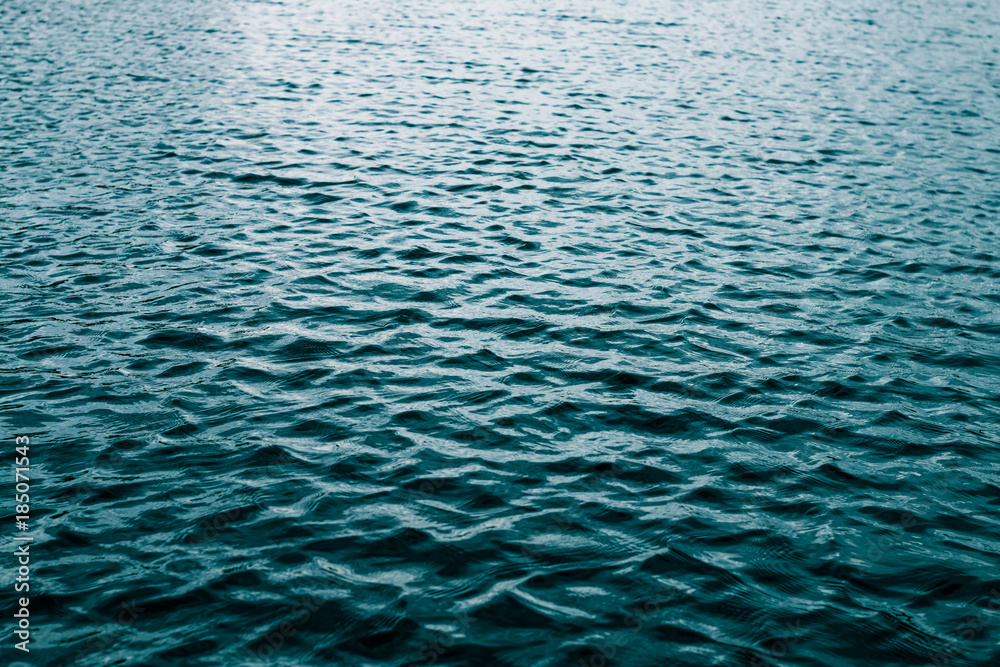 Fototapeta premium Blue river background.