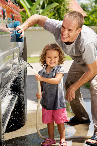 Washing the Car