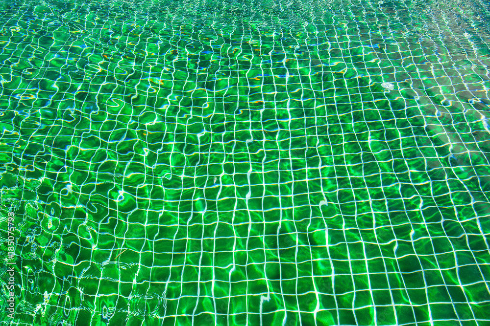 Water abstract background, Swimming pool rippled.Under water tile of swimming pool floor. Water abstract background, Swimming pool rippled.Under water tile of swimming pool floor.
