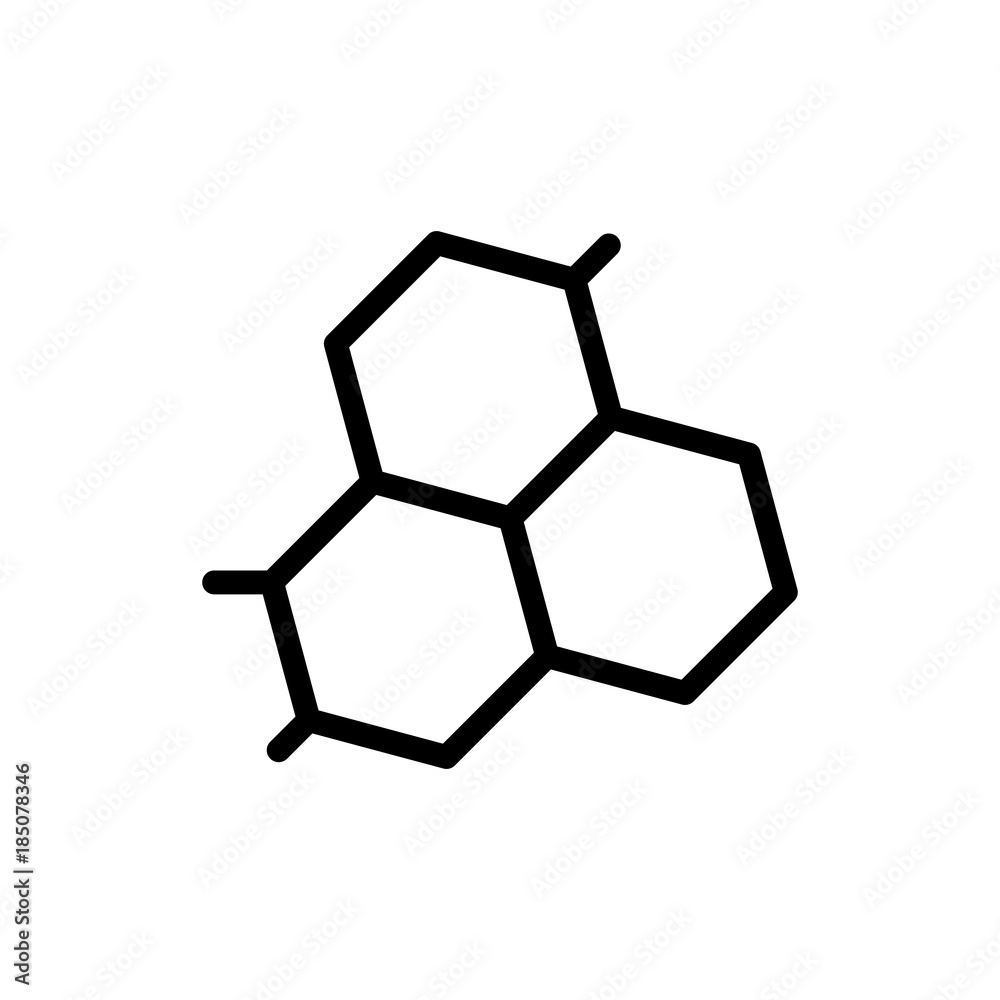Molecule flat icon Molecule flat icon