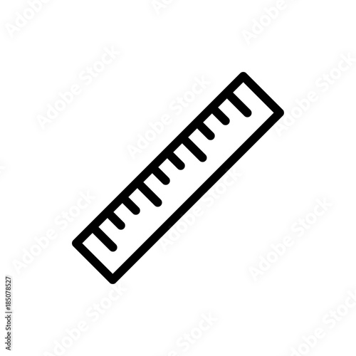Measure flat icon