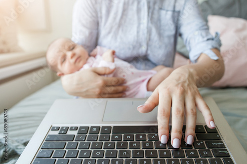 Εκτύπωση καμβά lifestyle of modern business mom