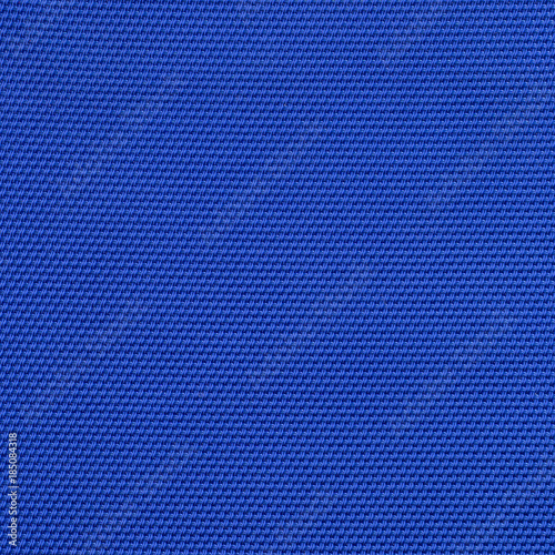 Synthetic fabric texture. Background of blue textile