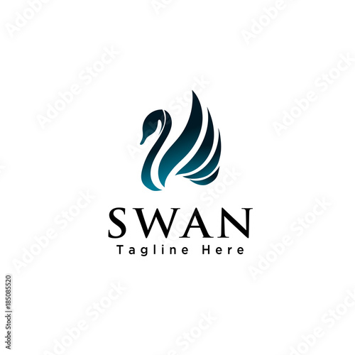 Abstract Swan logo