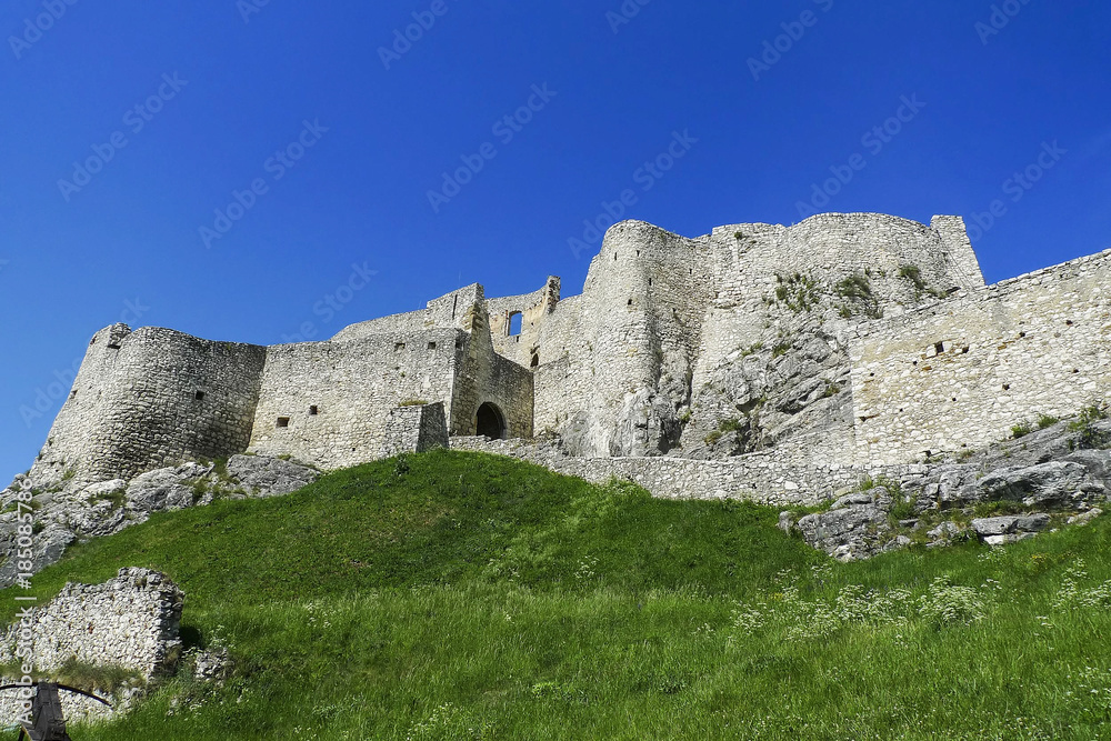 Spisky castle in Slovakia