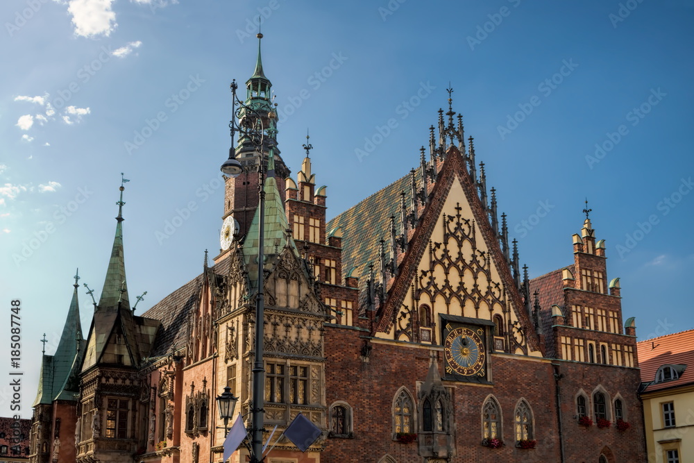 Fototapeta premium Wroclaw, Rathaus