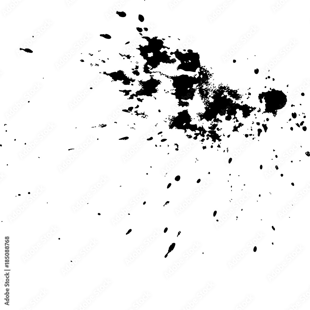 Black ink paint explosion splatter artistic cover design sketch. Drawing dot splash texture white background grunge. Trendy template vector Cover Catalog Brochure Flyer Poster Label Black ink paint explosion splatter artistic cover design sketch. Drawing dot splash texture white background grunge. Trendy template vector Cover Catalog Brochure Flyer Poster Label