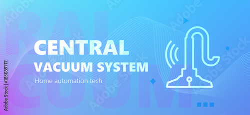 Central vacuum system emblem