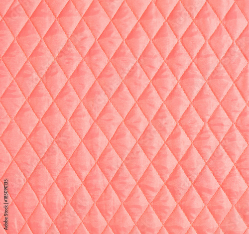 pink textile capitone, background texture high resolution
 photo