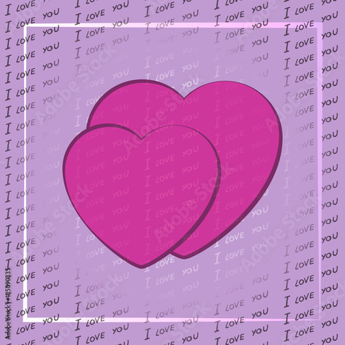 Valentines day or love design