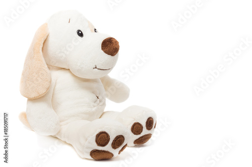 Toy plush dog