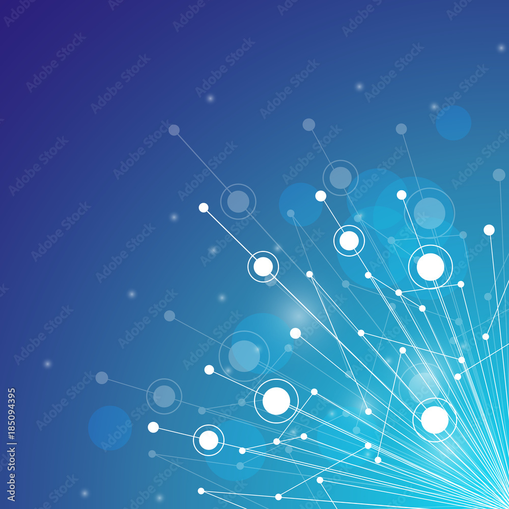 Obraz premium Vector geometric background