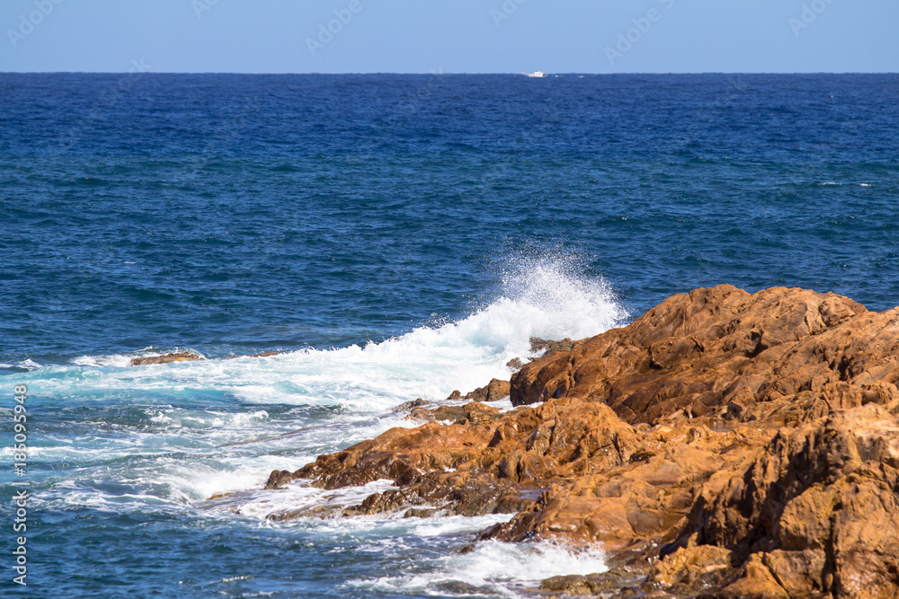 Seascape near Cala Pregonda, Menorca, Spain Seascape near Cala Pregonda, Menorca, Spain