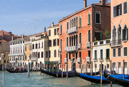 Palaces along the Grand Canal, Venice, Italy © robertdering