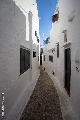 Fishing village of Binibeca, Menorca, Spain