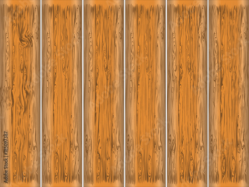 wooden plank brown pattern texture and gnarl line surface beautiful board for background. Vector illustration Eps10