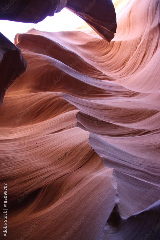 Beautiful Structure of the Antelope Canyon - Arizona - USA 