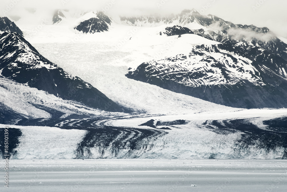 Harvard Glacier at College Fjord, Prince William Sound, Alaska
