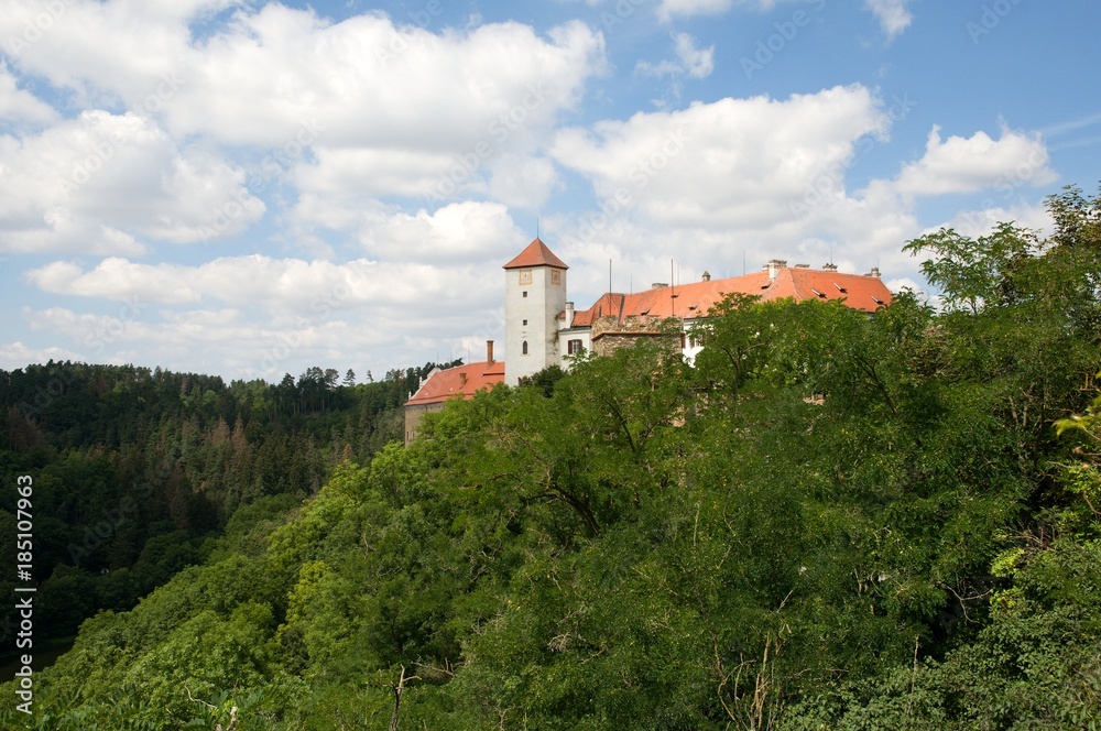 Castle Bitov in the Southern Moravia, Czech republic