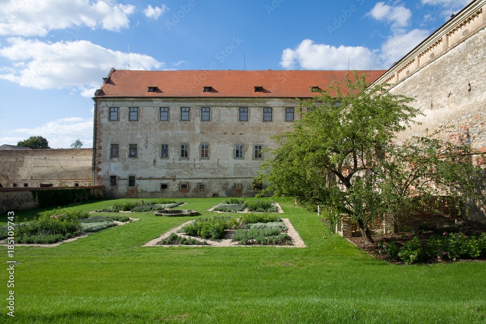 Castle Uhercice in the Southern Moravia, Czech republic