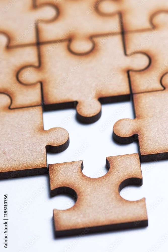 Puzzle close up Puzzle close up