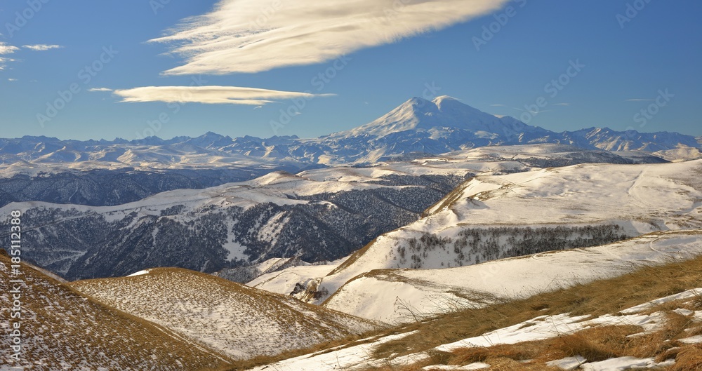 Winter in Caucasus