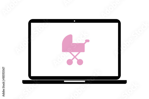 Laptop - Kinderwagen