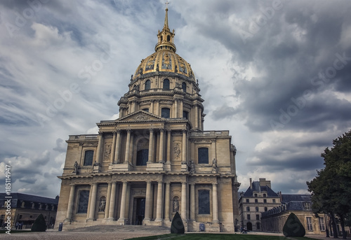 Hotel des invalides in Paris - Military museum of the army of France in Les invalides