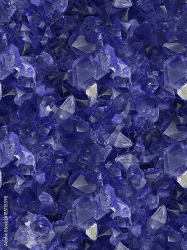 sapphire blue druse seamless background