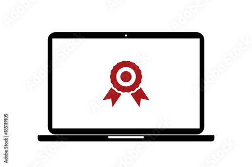 Laptop - Abzeichen - Siegerehrung