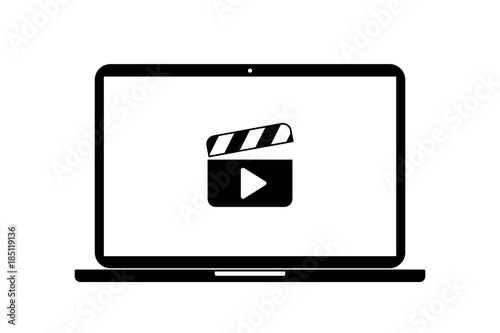 Laptop - Filmklappe