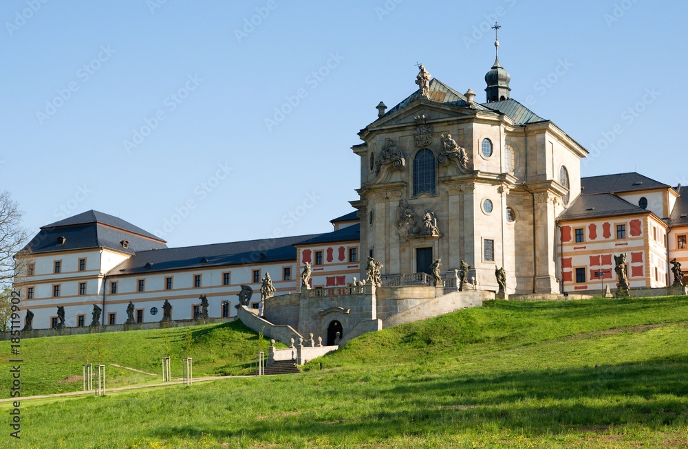 Baroque hospital Kuks in eastern Bohemia, Czech republic, Europe