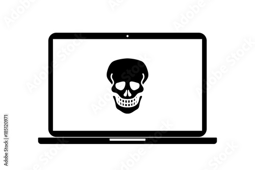Laptop - Totenkopf
