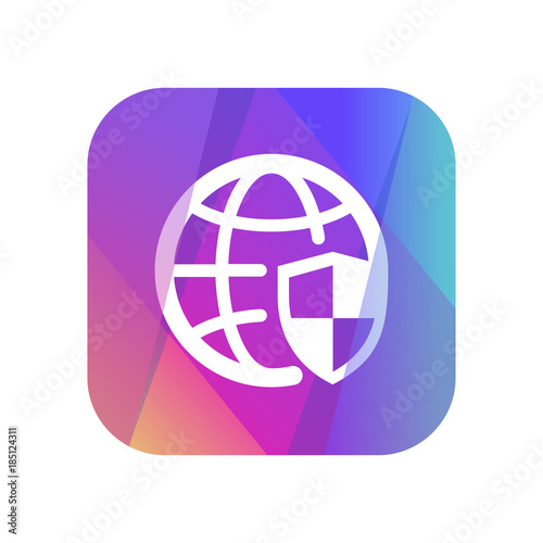 Multi-Color App Button