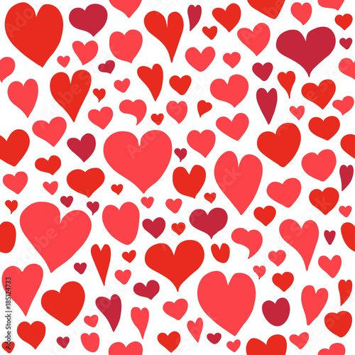 Hearts seamless pattern. Can be used for textile, website background, book cover, packaging.