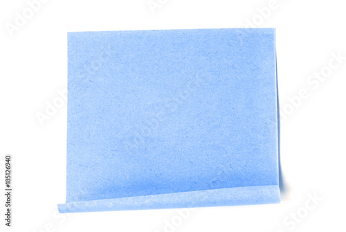note paper isolated on the white background