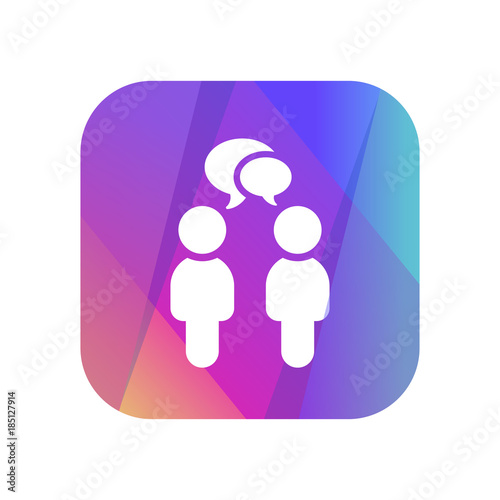 Multi-Color App Button